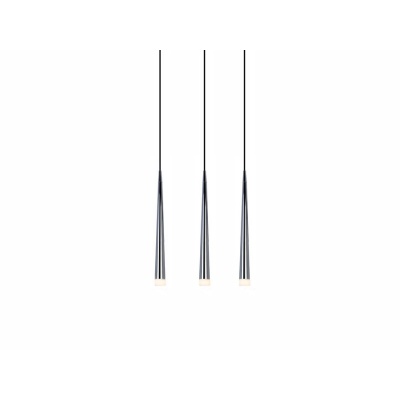 Stylo 3 chrome - Lampa wisząca