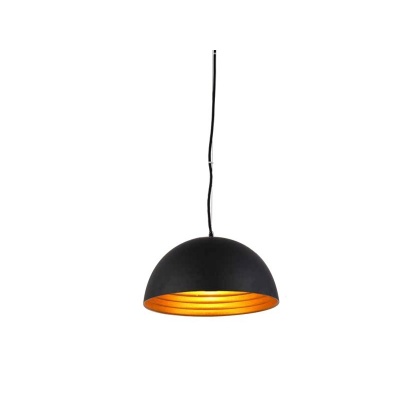 Modena 40 black/gold - Lampa wisząca