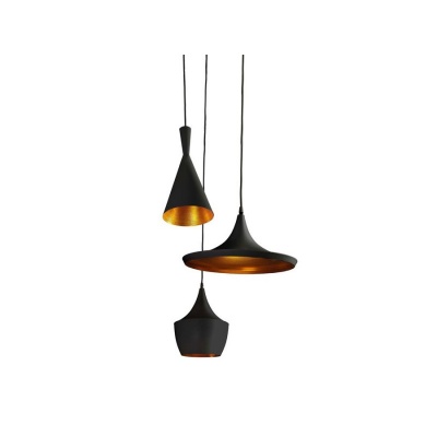 Mix black/gold - Lampa wisząca