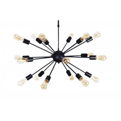 Orbit black - Lampa wisząca