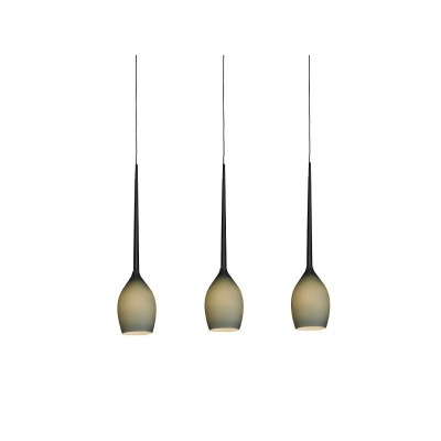 Izza 3 olive - Lampa wisząca
