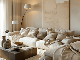 Jak ożywić beżowy salon