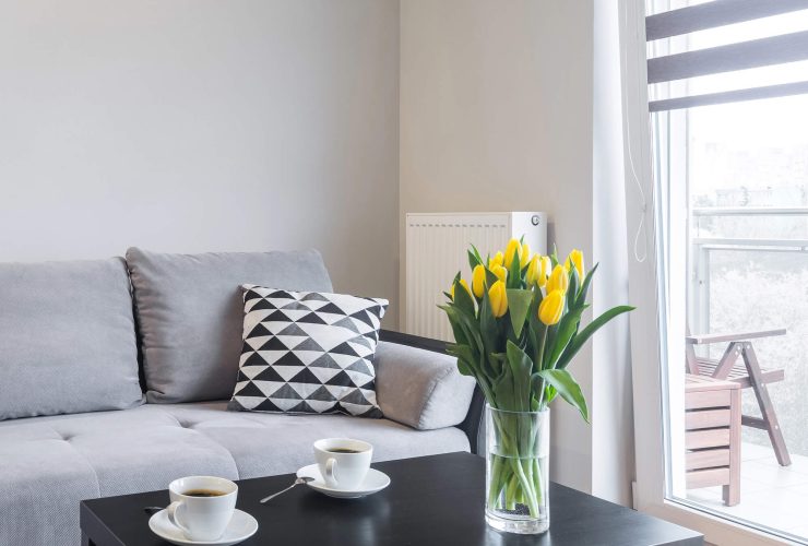 Sofa dwuosobowa z funkcją spania