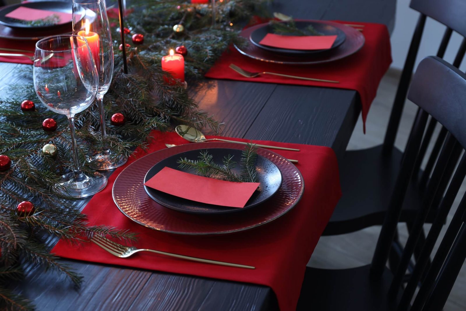 Idealna jadalnia na świąteczne przyjęcia